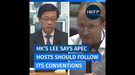 Hong Kong leader John Lee will miss an APEC meeting in San Francisco due to ‘scheduling issues’